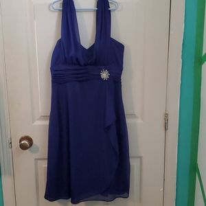 Dark blue formal dress